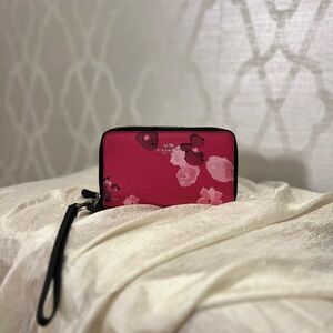 Coach Double Zip Wallet Wristlet